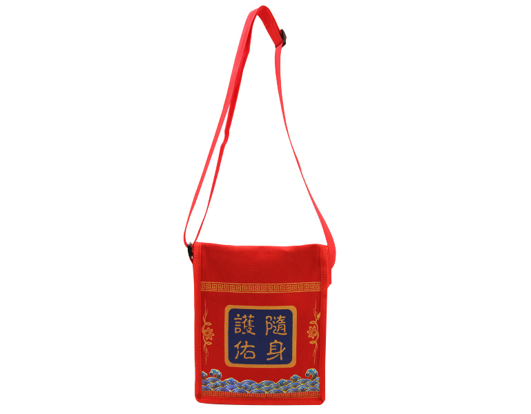 帆布立體翻蓋包