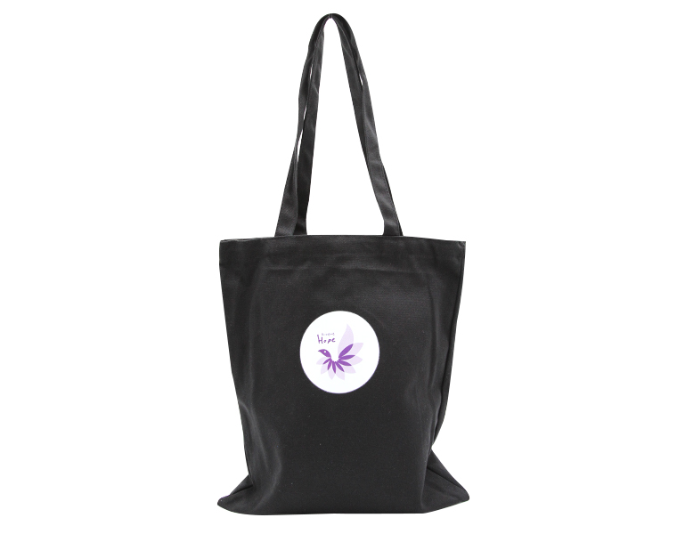 興望法律事務所 黑色帆布平面袋