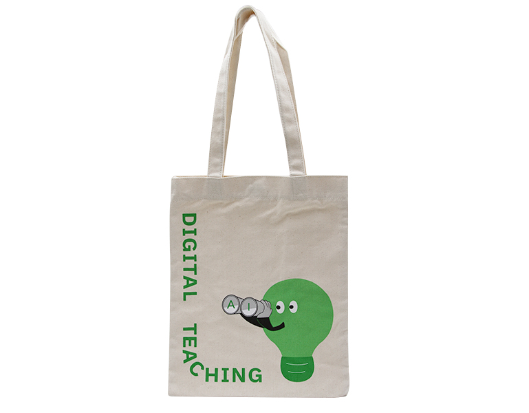 台中教育大學 12安帆布平面袋