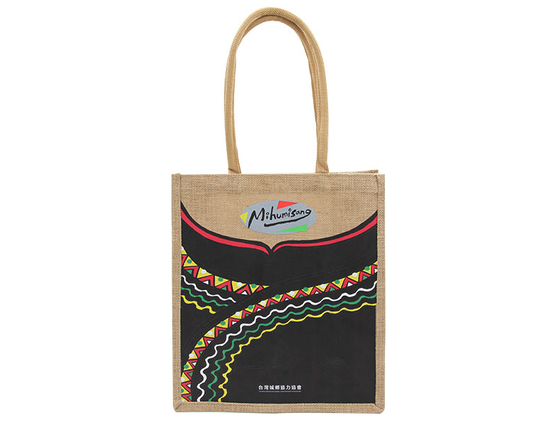 社團法人台灣城鄉協力協會 黃麻立體袋