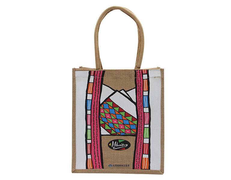 社團法人台灣城鄉協力協會 黃麻立體袋